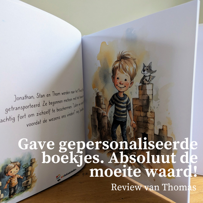 Maak een uniek en gepersonaliseerd kinderboek